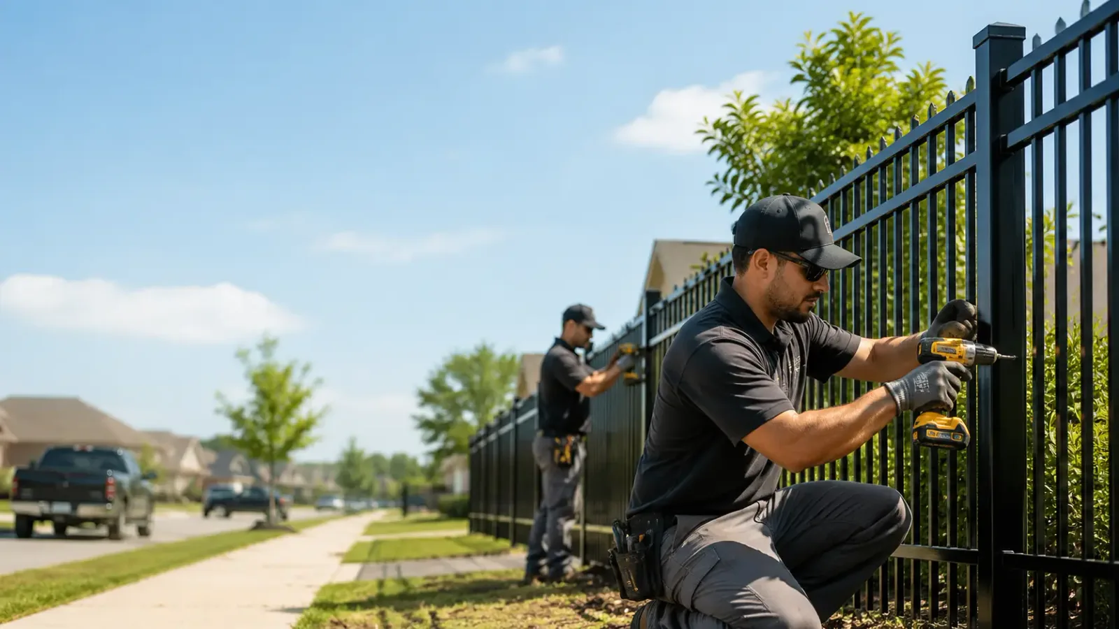 Metal Fence Installation in Oakland, NE